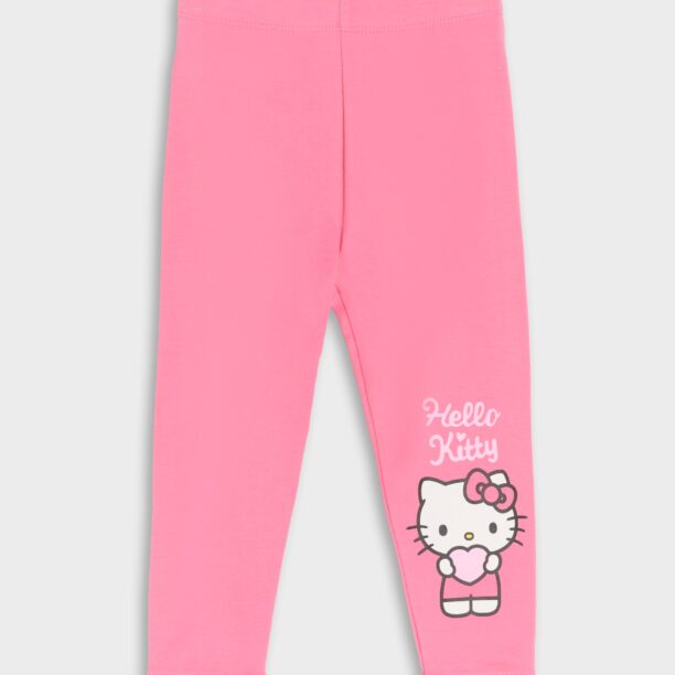 Preţ Set de 2 perechi de colanți Hello Kitty - roz-fuchsia