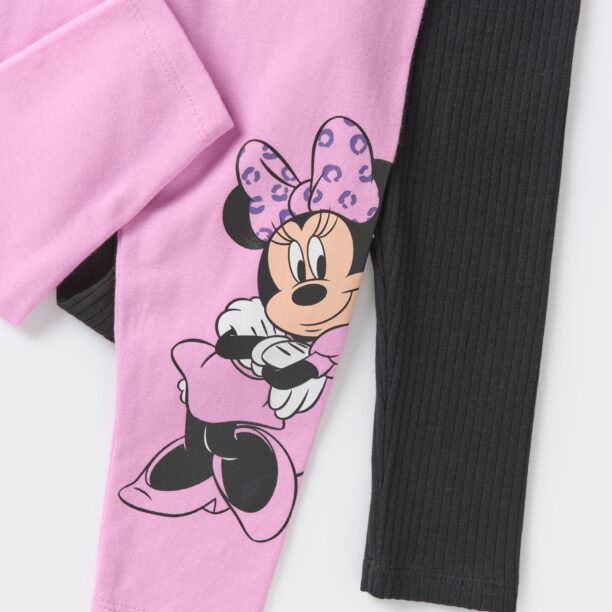 Cumpăra Set de 2 perechi de colanți Minnie Mouse - violet-orhidee