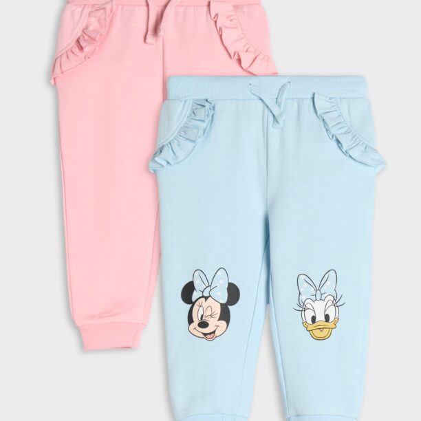 Set de 2 perechi de pantaloni sport Mouse Minnie - light blue preţ