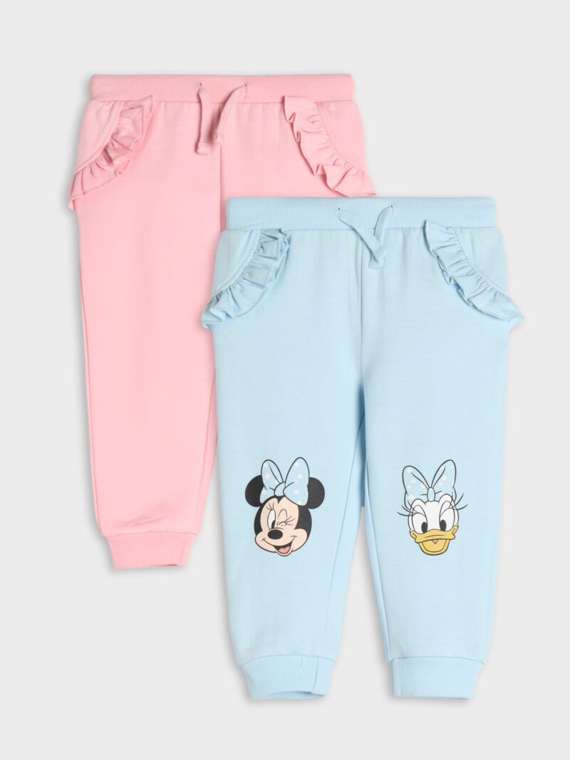 Set de 2 perechi de pantaloni sport Mouse Minnie - light blue preţ