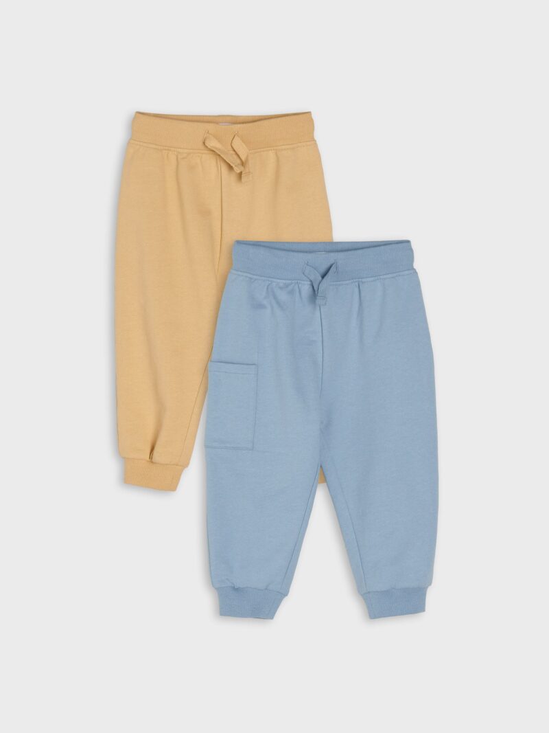 Set de 2 perechi de pantaloni sport jogger - light blue preţ