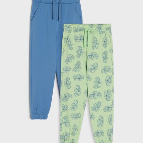 Cumpăra Set de 2 perechi de pantaloni sport jogger - verde-deschis