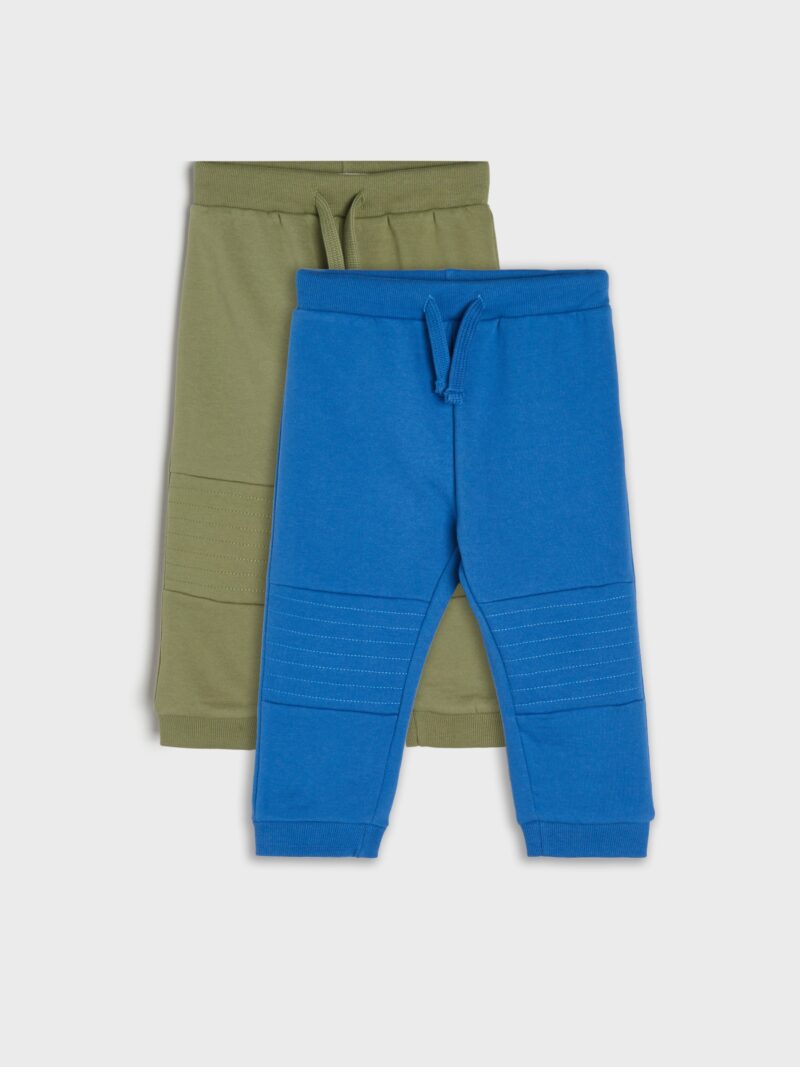 Set de 2 perechi de pantaloni sport - kaki preţ