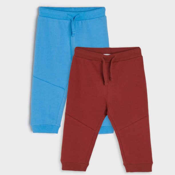 Set de 2 perechi de pantaloni sport - maro preţ