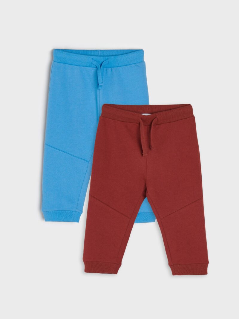 Set de 2 perechi de pantaloni sport - maro preţ