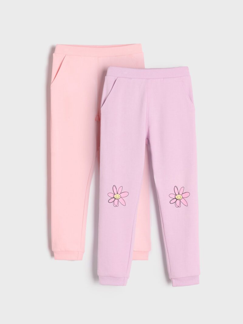 Cumpăra Set de 2 perechi de pantaloni sport - multicolor