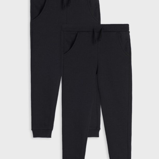 Cumpăra Set de 2 perechi de pantaloni sport - negru