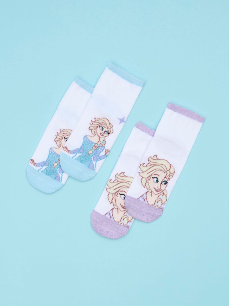 Set de 2 perechi de șosete Frozen - multicolor preţ