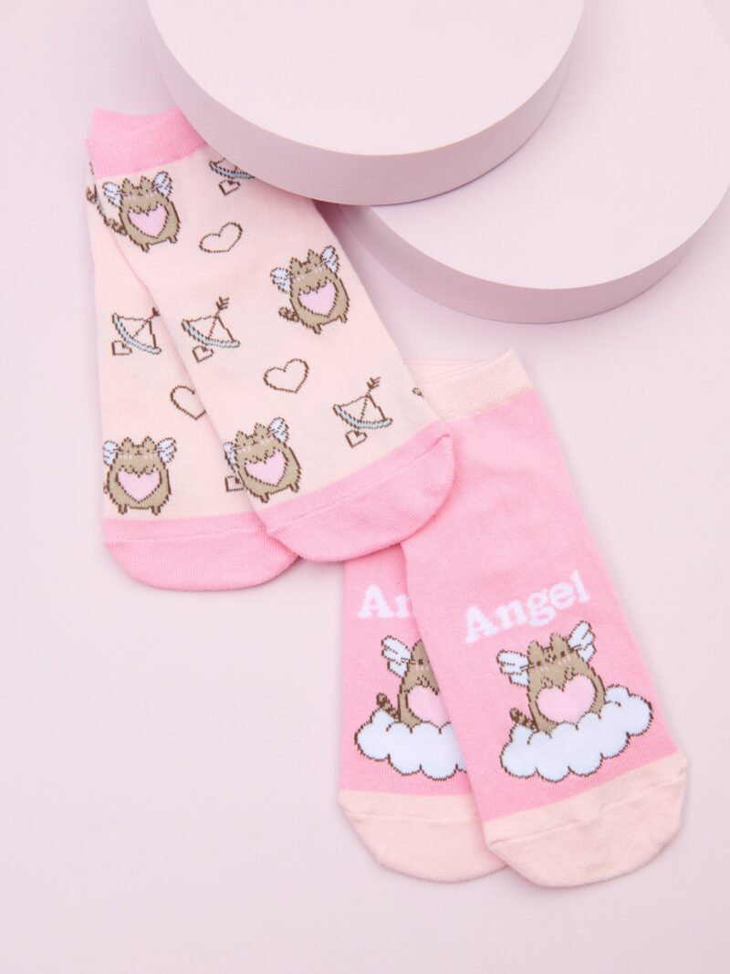 Set de 2 perechi de șosete Pusheen - multicolor preţ