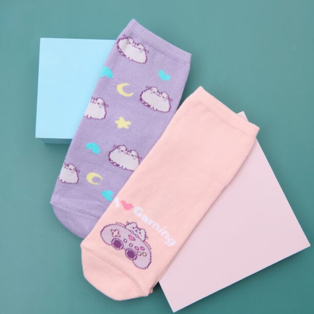 Set de 2 perechi de șosete Pusheen - multicolor preţ