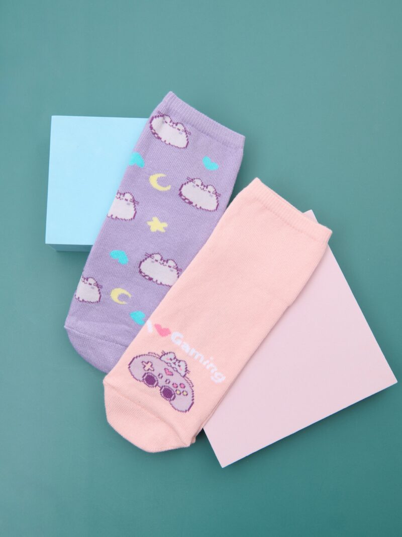 Set de 2 perechi de șosete Pusheen - multicolor preţ