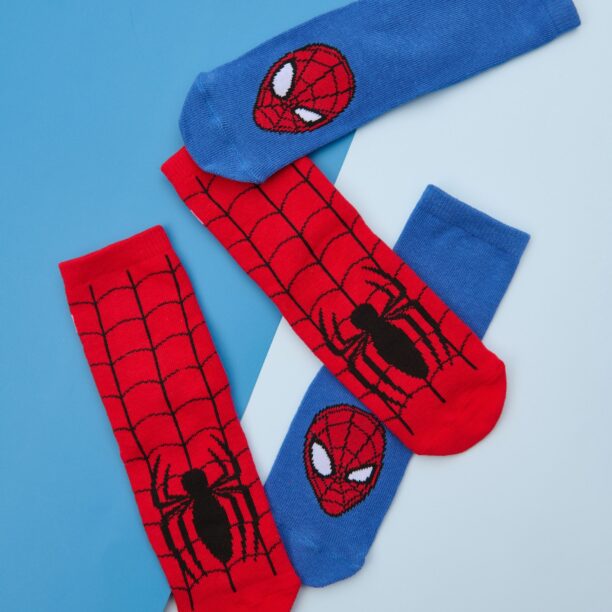 Cumpăra Set de 2 perechi de șosete Spider-Man - multicolor