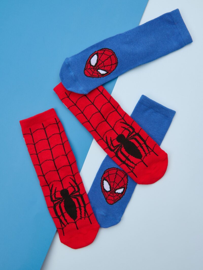 Cumpăra Set de 2 perechi de șosete Spider-Man - multicolor