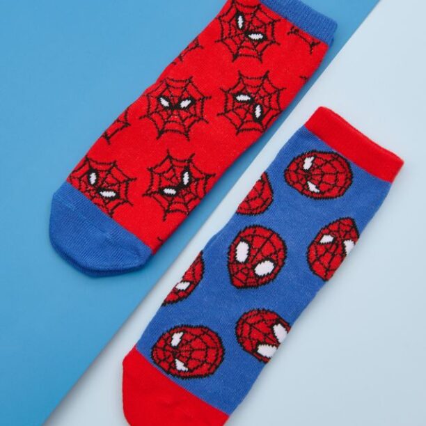 Set de 2 perechi de șosete Spider-Man - multicolor