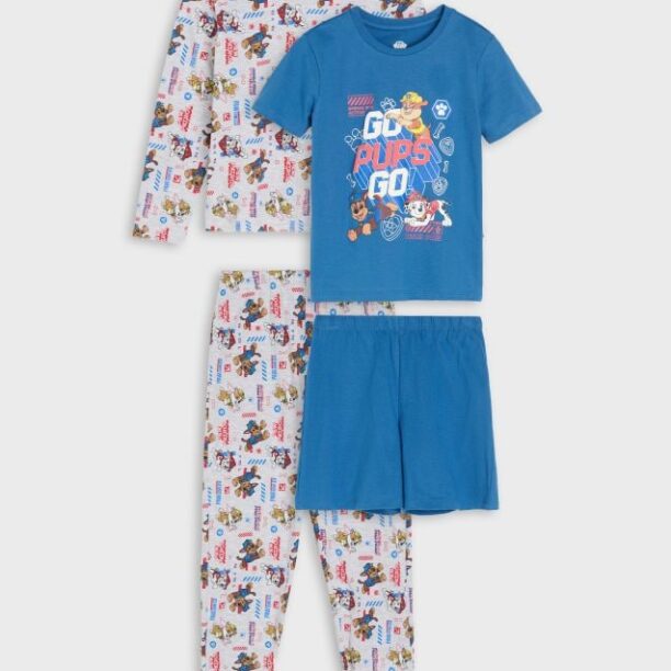 Set de 2 pijamale PAW Patrol - albastru