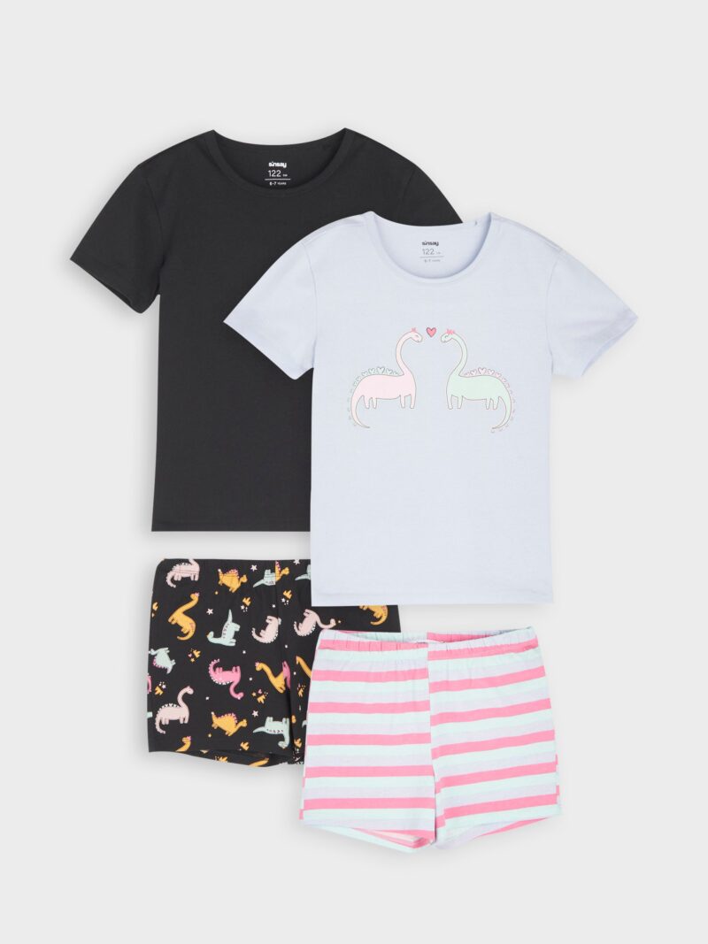 Set de 2 pijamale - negru preţ