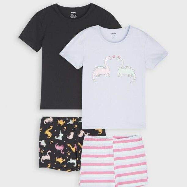 Set de 2 pijamale - negru