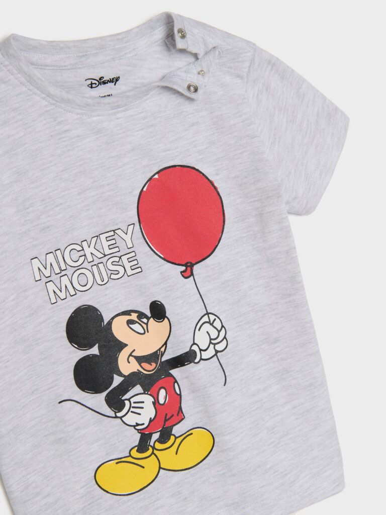 Cumpăra Set de 2 tricouri Mickey Mouse - gri deschis