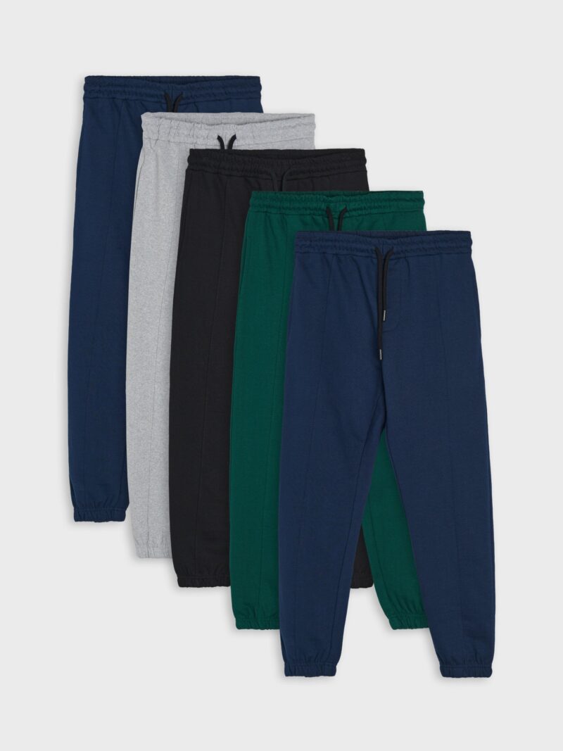 Cumpăra Set de 5 perechi de pantaloni sport jogger - bleumarin