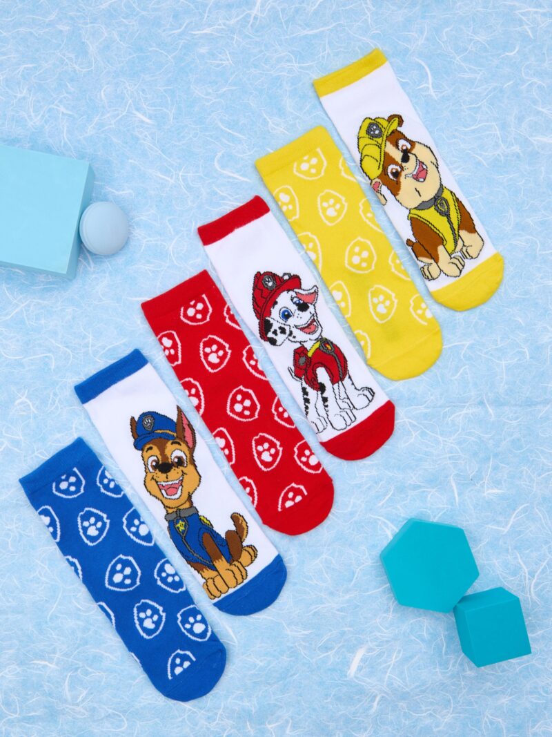 Set de 6 perechi de șosete PAW Patrol - multicolor preţ