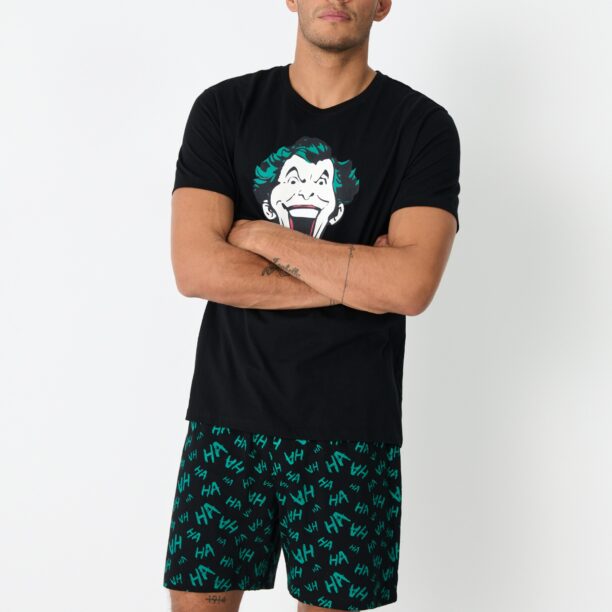 Set pijama Joker - negru preţ