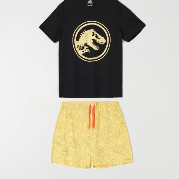 Preţ Set pijama Jurassic World - crem