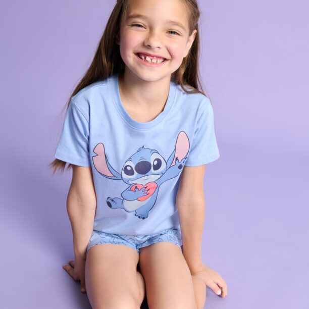 Preţ Set pijama Stitch - light blue