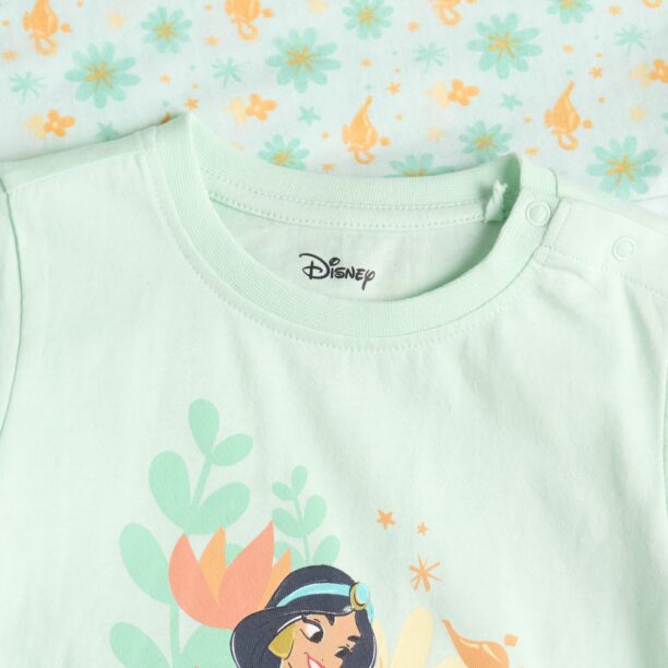 Cumpăra Set pijamale Disney Princess - verde-pal