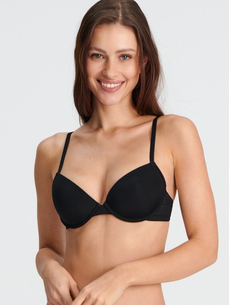 Original Sutien push-up - negru