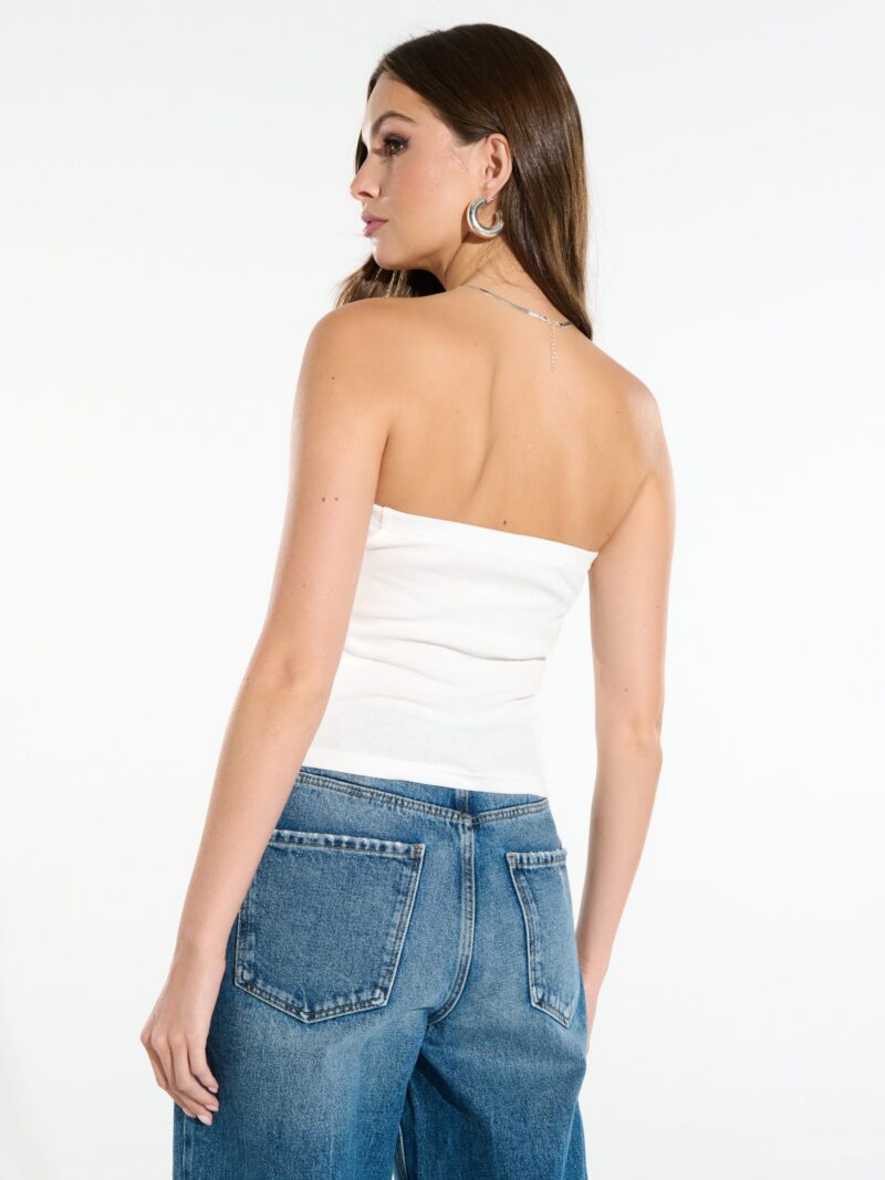 Cumpăra Top bandeau - crem