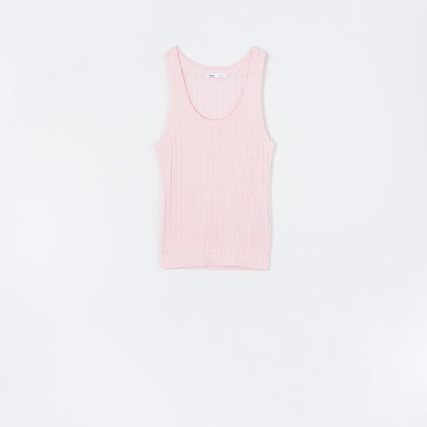 Cumpăra Top din tricot - roz-pastel