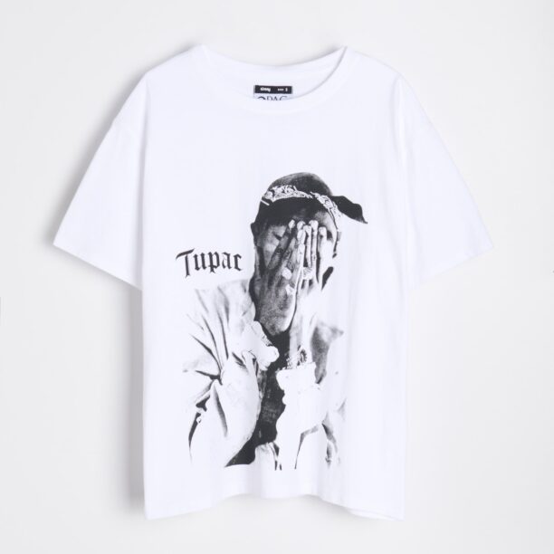 Tricou 2 Pac - alb preţ