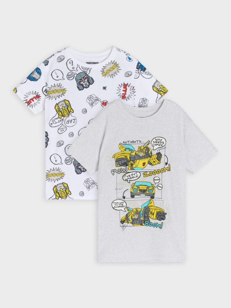 Tricou 2 pack Transformers - multicolor preţ