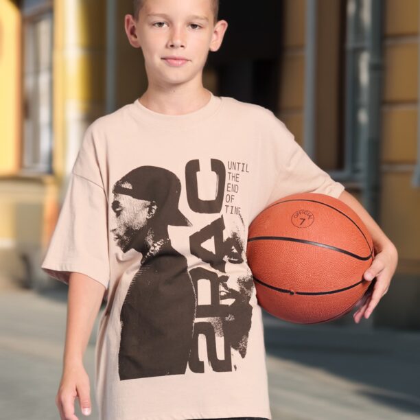 Tricou 2Pac - bej preţ