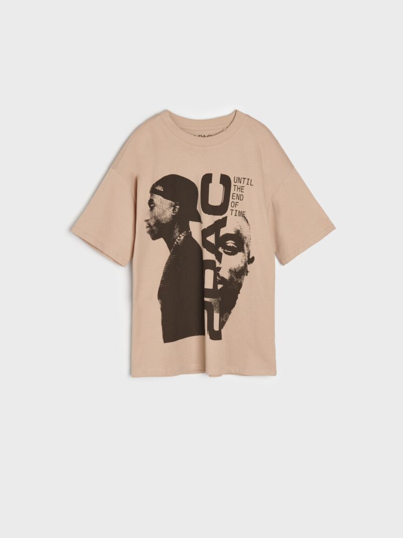 Cumpăra Tricou 2Pac - bej