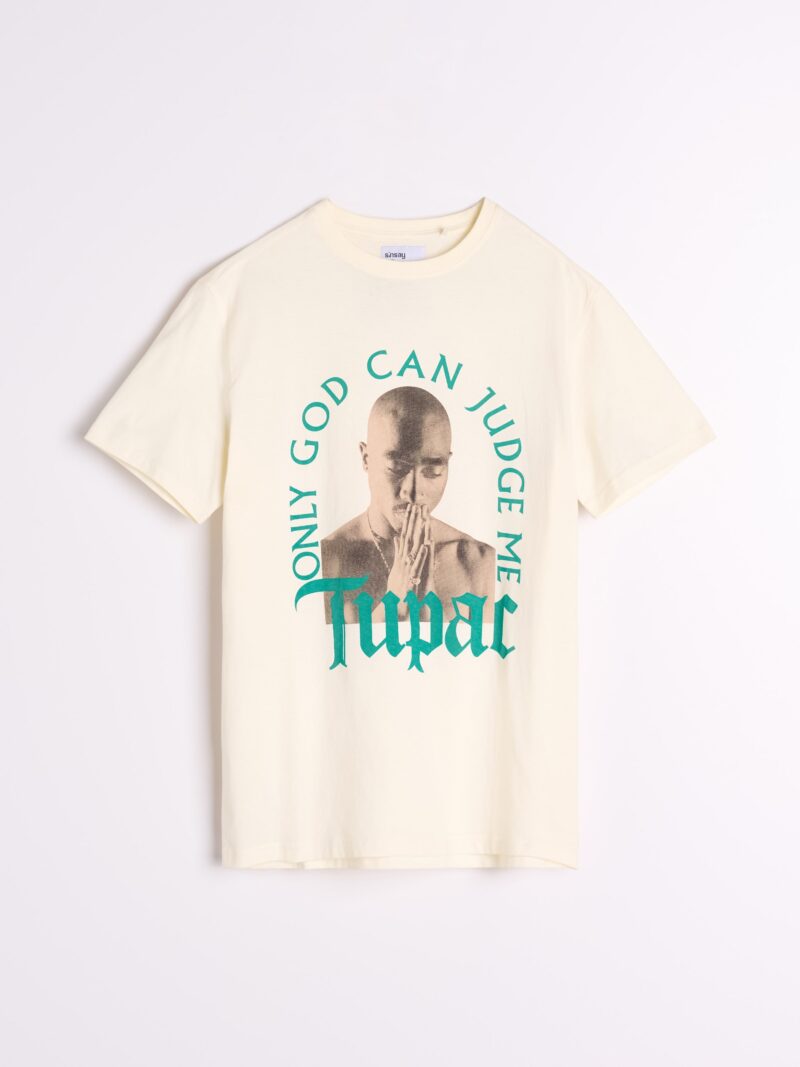 Preţ Tricou 2Pac - crem