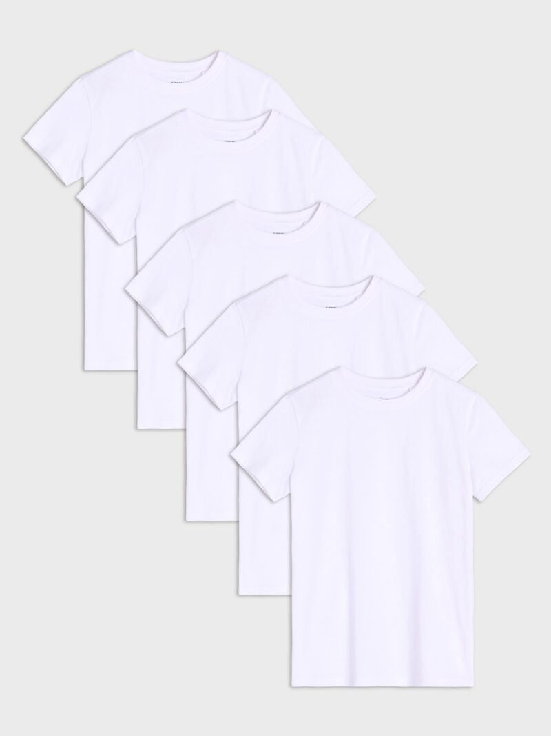 Tricou 5 pack - alb preţ