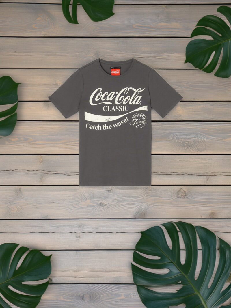 Cumpăra Tricou Coca Cola - gri-închis