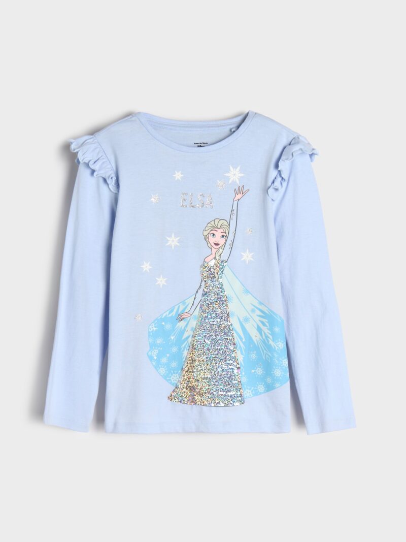 Cumpăra Tricou Disney cu mânecă lungă - albastru-pal