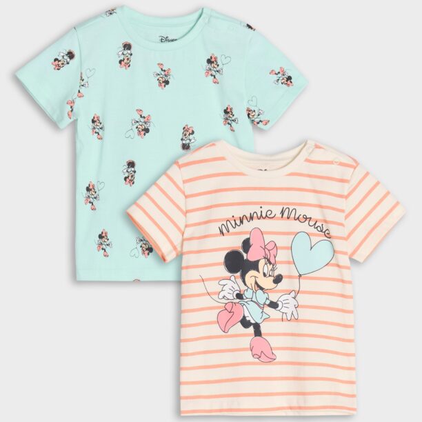 Tricou Disney cu mânecă lungă - crem preţ