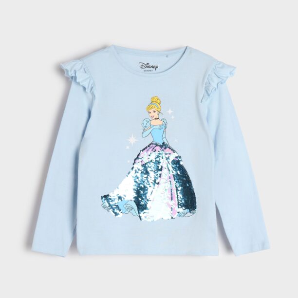 Tricou Disney cu mânecă lungă - mov preţ