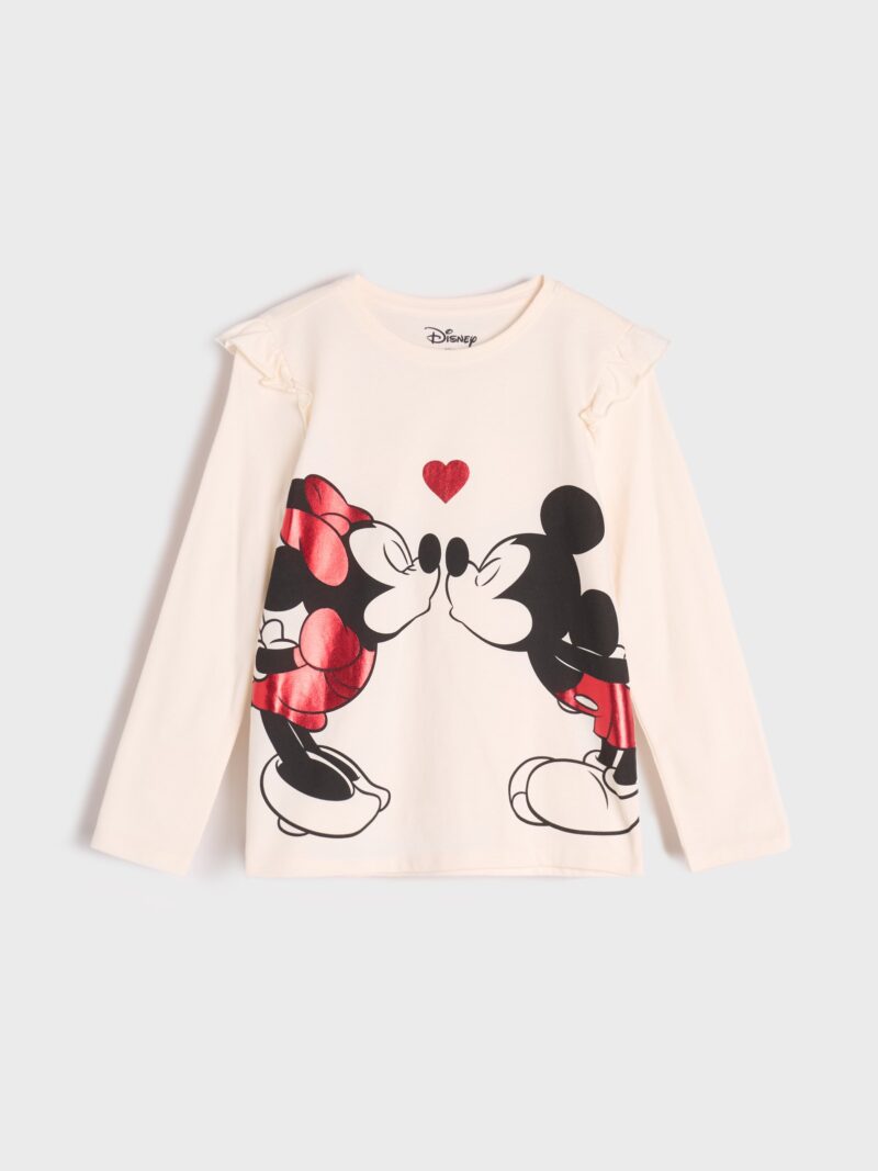 Cumpăra Tricou Disney din bumbac - crem