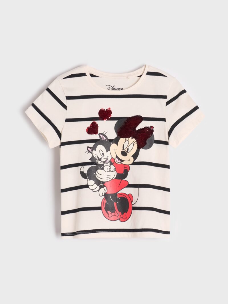 Cumpăra Tricou Disney din bumbac - crem