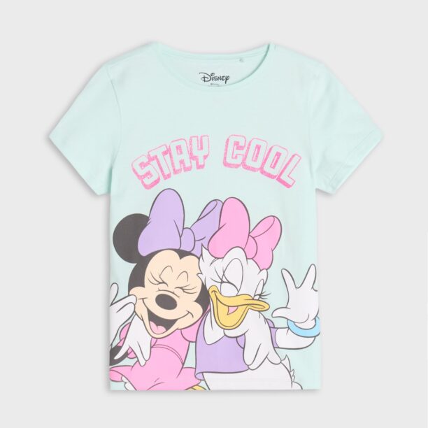 Cumpăra Tricou Disney din bumbac - verde-mentă