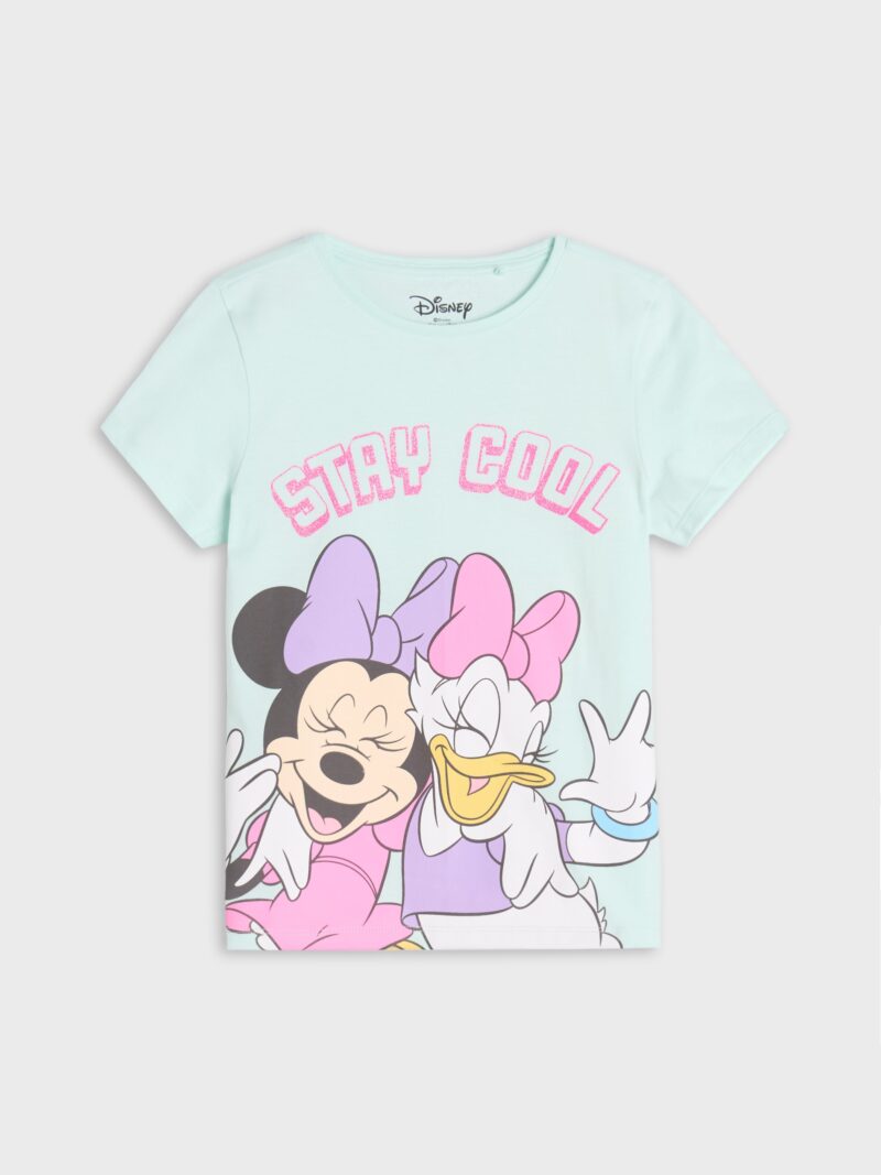 Cumpăra Tricou Disney din bumbac - verde-mentă