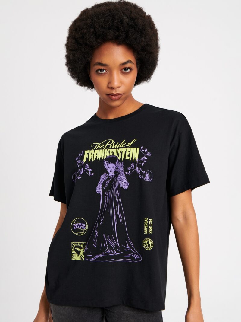 Tricou Frankenstein - negru preţ