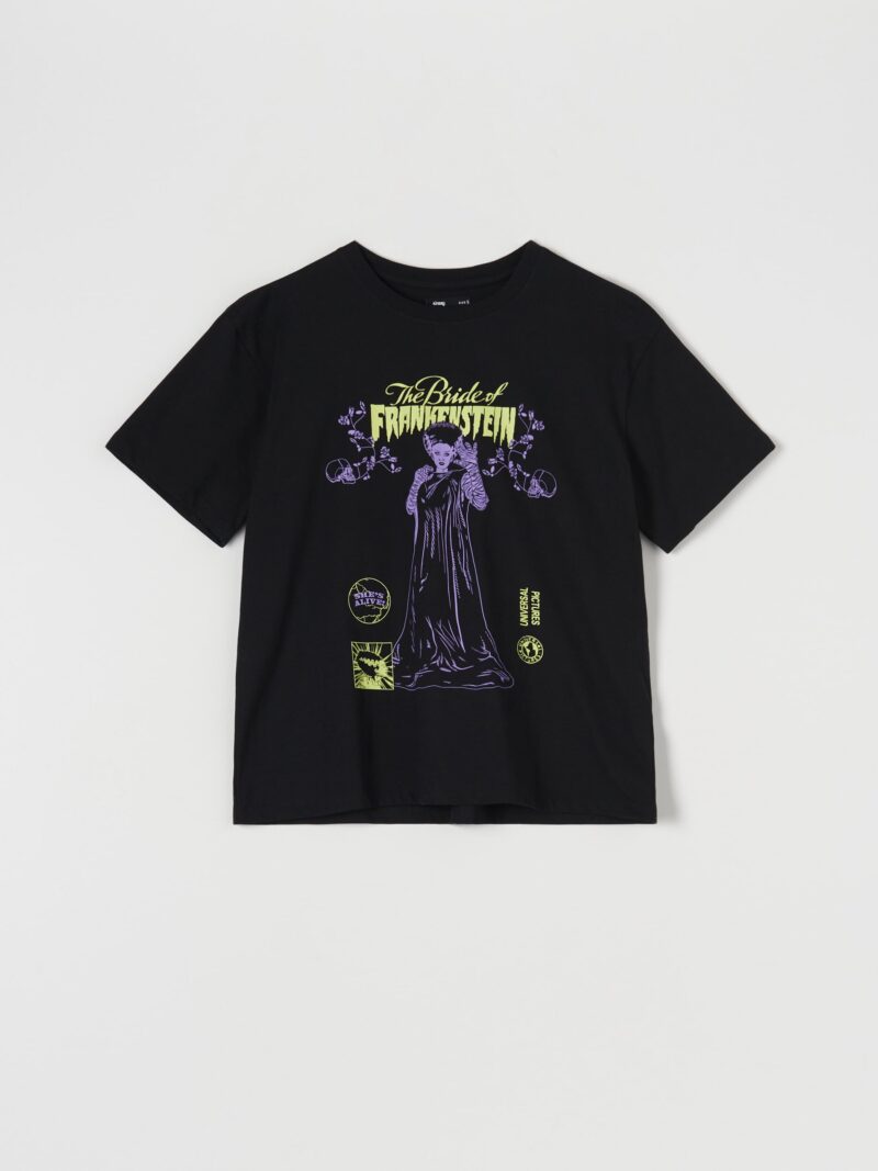 Cumpăra Tricou Frankenstein - negru