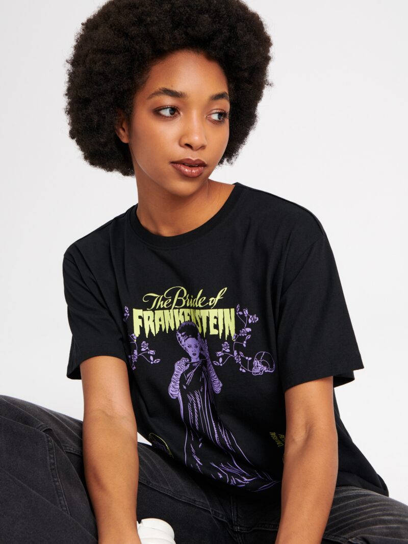 Original Tricou Frankenstein - negru