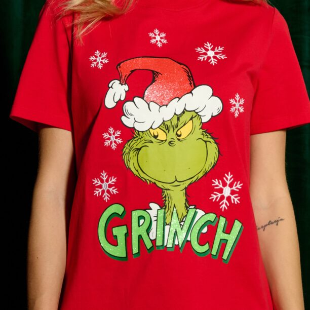 Tricou Grinch - roșu preţ