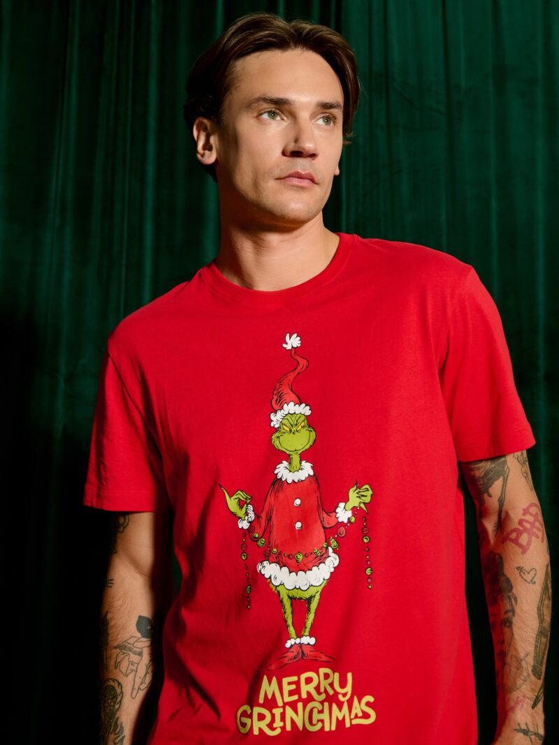 Original Tricou Grinch - roșu